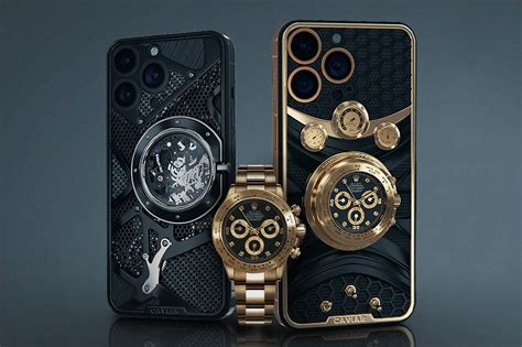 iphone with rolex embedded